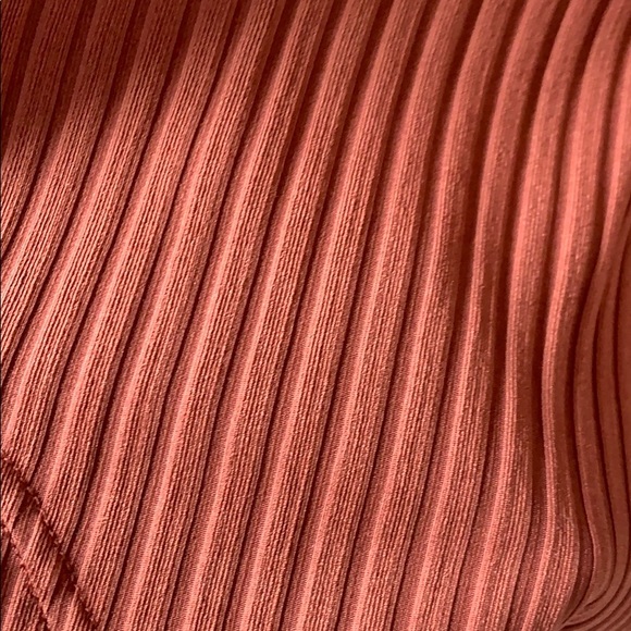 Short Sleeve Ribbed Dress - Picture 6 of 6